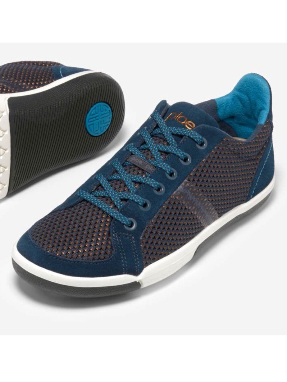 PLAE Prospect Mens Size 12 Low Top Sneakers in Stingray Blue